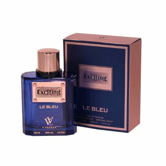 Dumont Exciting Le Bleu for Men 3.4 Oz Eau De Parfum Spray